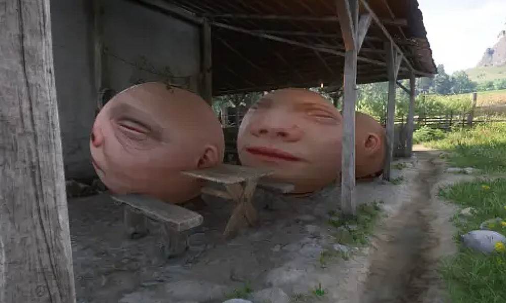 天国：拯救2惊现奇葩MOD NPC都成球形