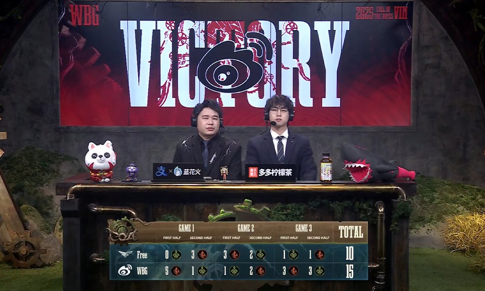 第五人格COA8预选赛战况 WBG战胜Free获得胜利