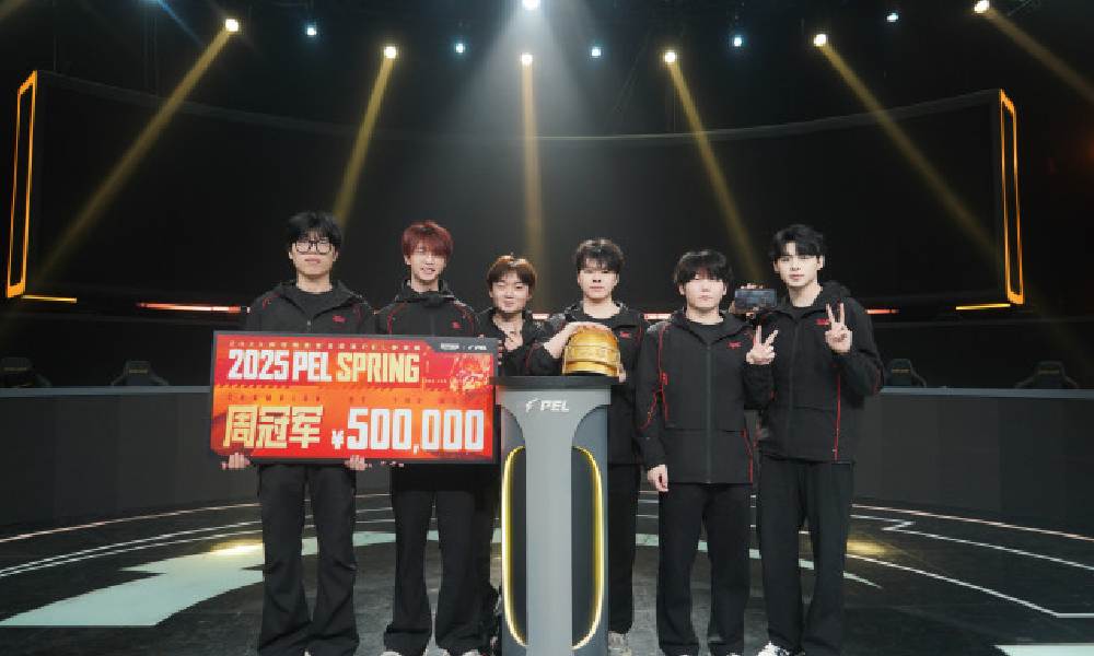 北京JDG 夺得和平2025PEL春季第四周周冠