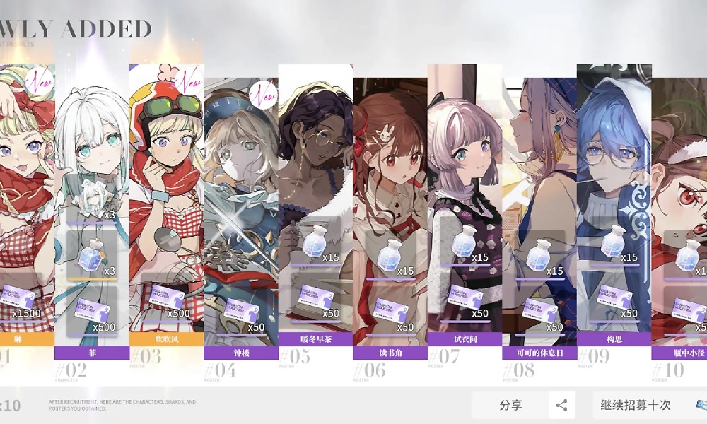 开放空间角色强度榜 开放空间最新角色排行