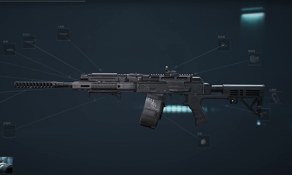 三角洲行动S12K改枪码 镭射流全自动S12K方案