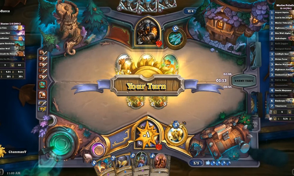 炉石传说荒野之神最强卡组 炉石最新卡组推荐