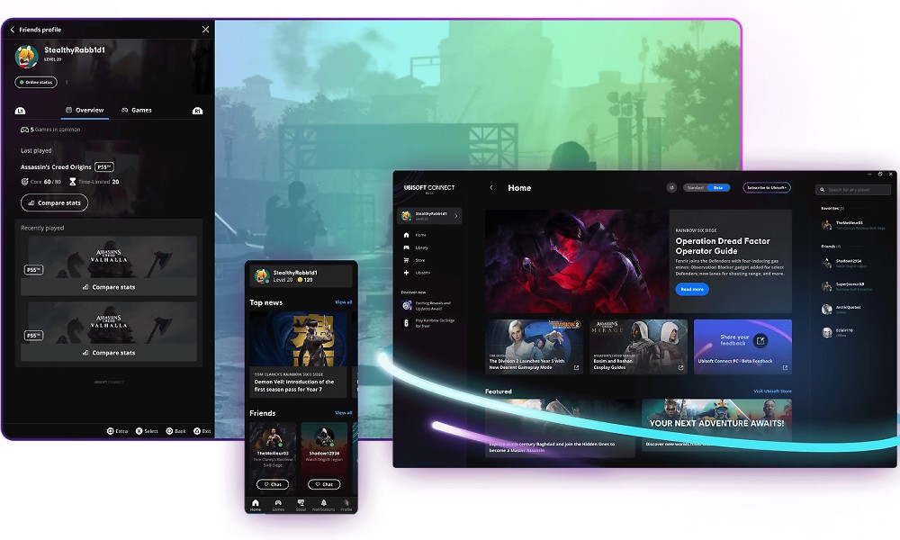 即将关停！育碧Ubisoft Connect手机版下架