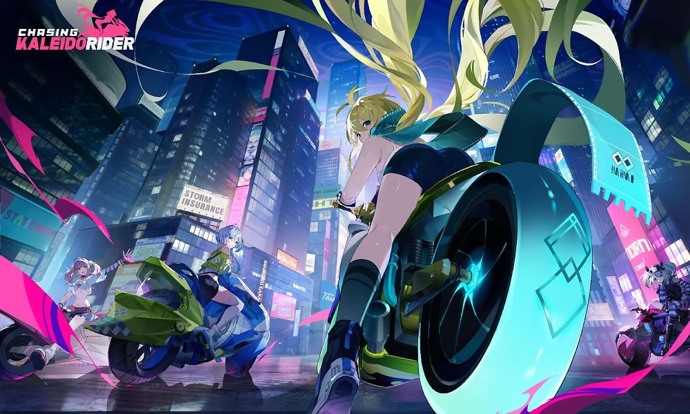 腾讯新二游预告公开 美少女摩托车预告演示视频