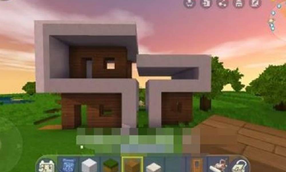 迷你世界52型现代生存别墅怎么搭建 怎么搭别墅