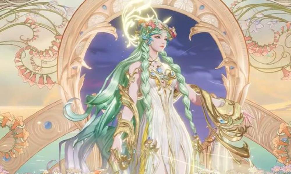 王者荣耀X慕夏联动 貂蝉艺术皮肤CG发布