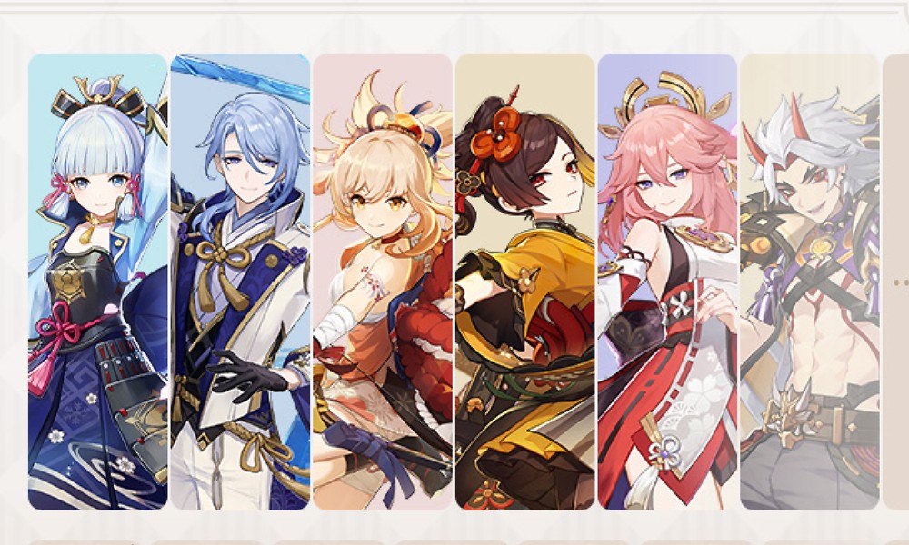 原神集录祈愿卡池预告 限定五星稻妻混池即将开启