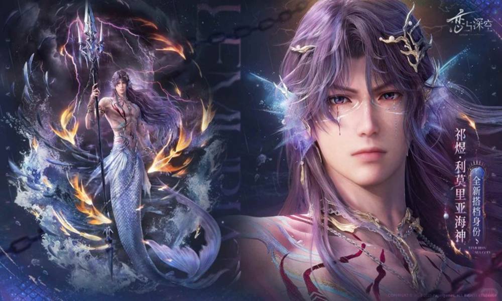 恋与深空全新搭档身份将登场 祁煜利莫里亚海神