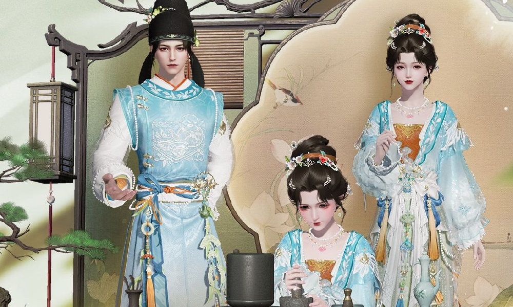 天刀手游首套点茶华裳 心王点翠涛今日登场