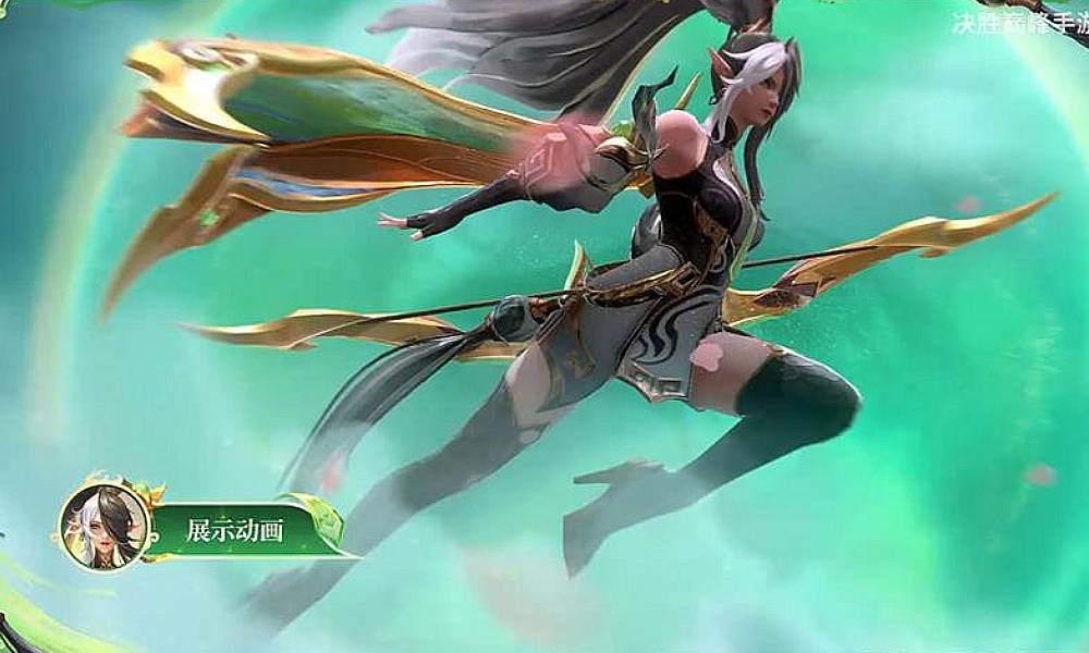 决胜巅峰米娅史诗皮肤臻龙&middot;墨染灵风PV发布