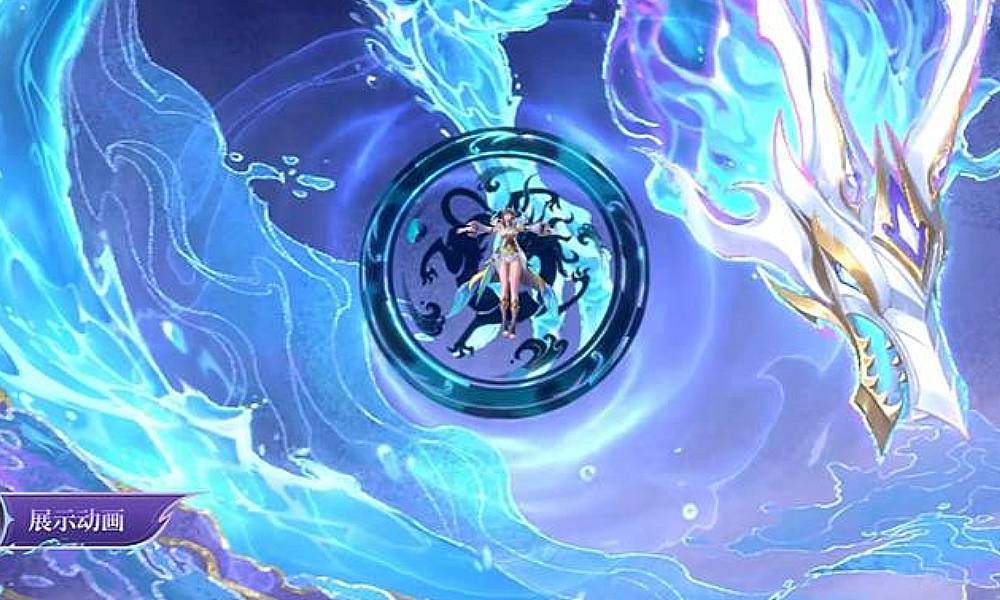 决胜巅峰雷朵皮肤臻龙沧浪瓷心PV鉴赏视频