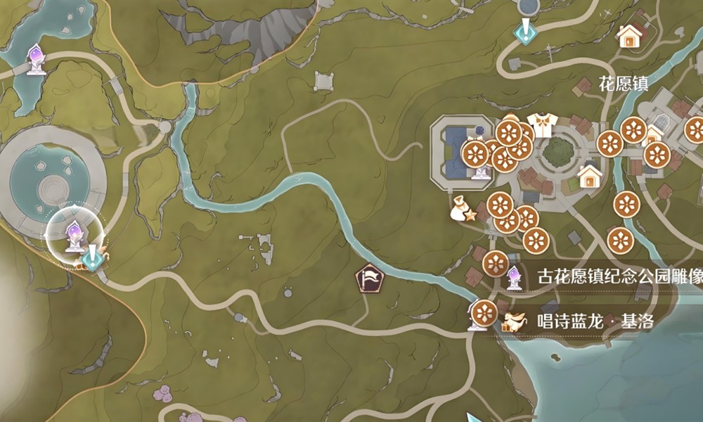 无限暖暖花愿镇雕像谜题怎么解 花愿镇谜题空间任务攻略