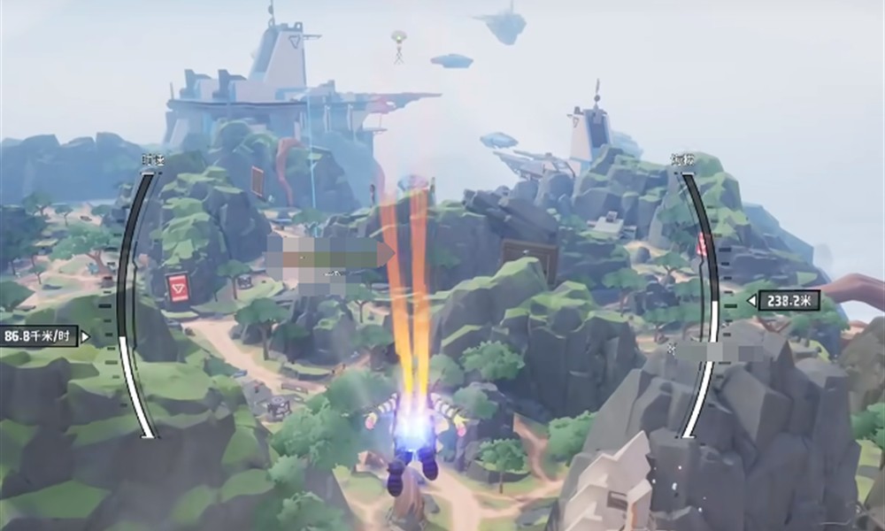 远光84怎么飞行 喷气背包操作方法详解