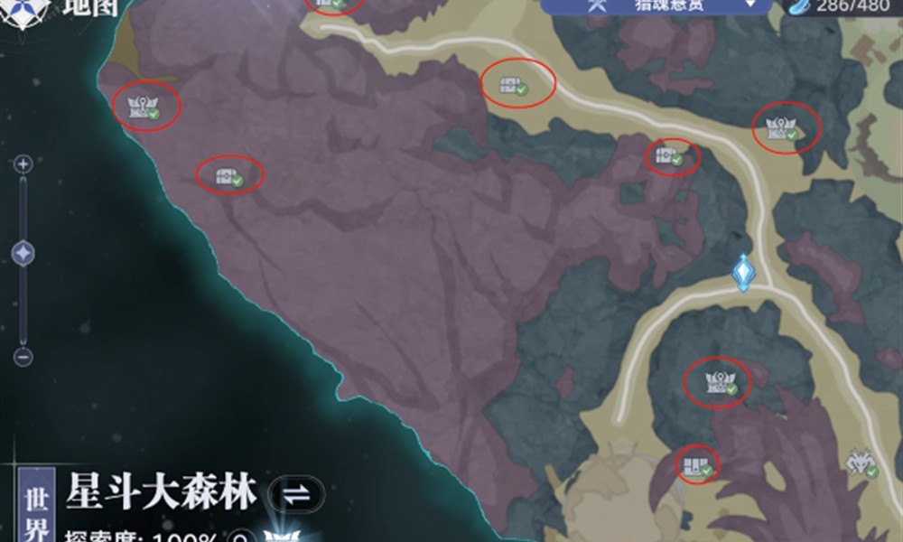 斗罗大陆猎魂世界星斗大森林宝箱在哪 星斗大森林宝箱位置分享