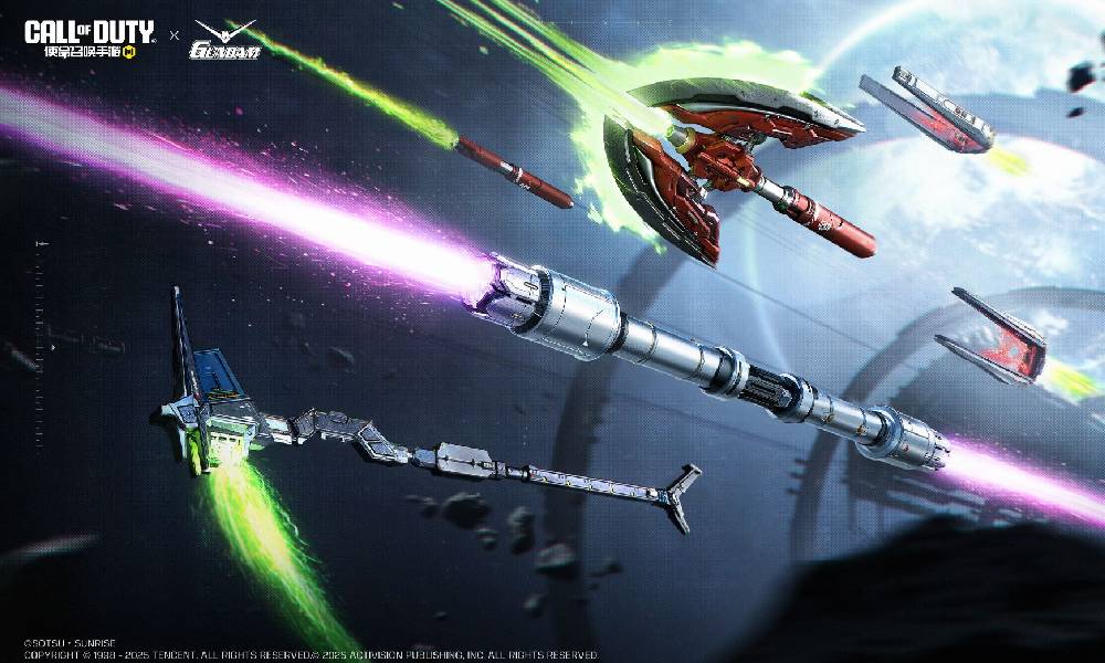 使命召唤手游高达联动 副武器系列正式公开