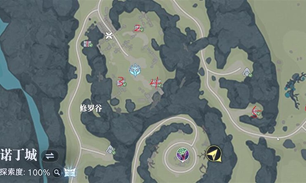 斗罗大陆猎魂世界诺丁城秘藏在哪 诺丁城宝箱位置攻略