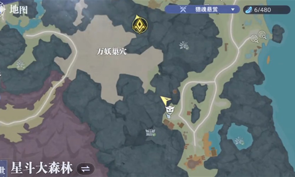 斗罗大陆猎魂世界万妖巢穴宝箱在哪 宝箱具体位置详解