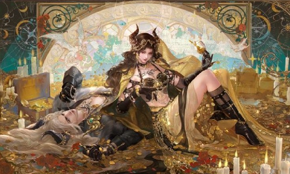 逆水寒手游全新时装金筹曜夜曝光 7月10日将上线