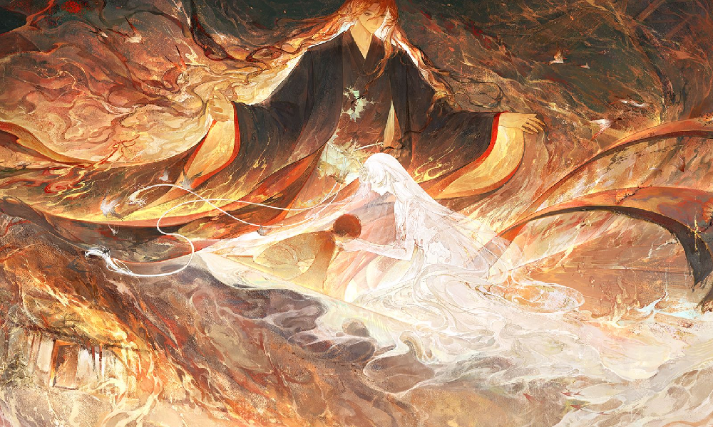 阴阳师云间不见岳传记动画 下山人今日正式发布