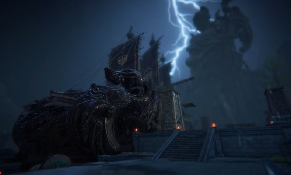 永劫无间手游侠影夺金新地图冥幽诡陵实机展示视频