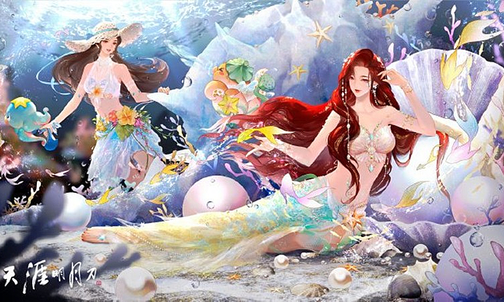 天涯明月刀手游夏日泳装晨夕玉漫漫曝光 将商城直售