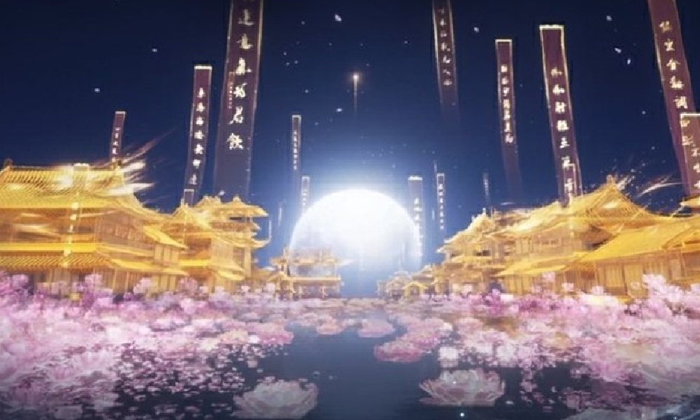 燕云西安大唐不夜城快闪活动开启 还有音乐光影秀