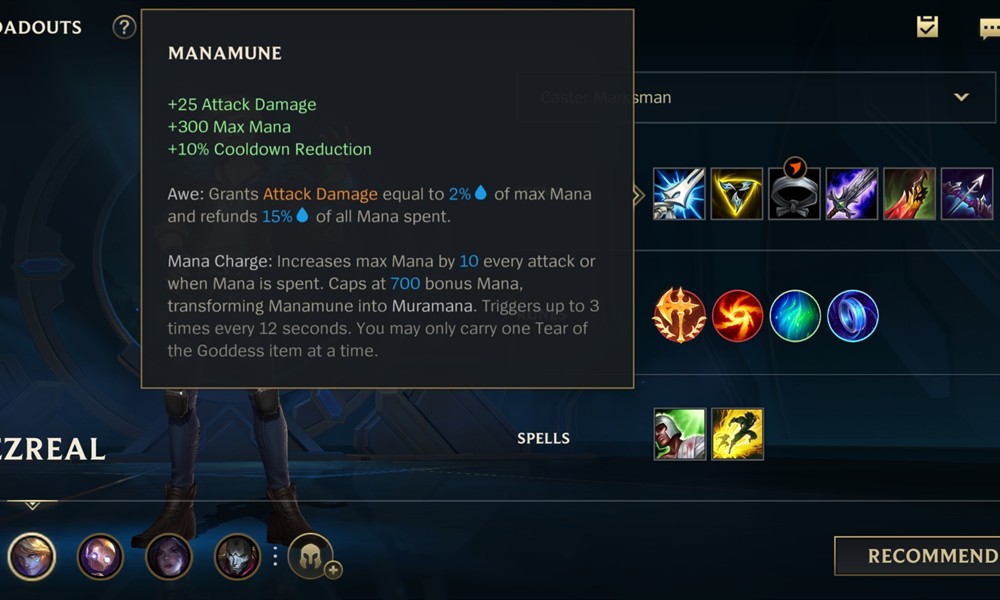 英雄联盟手游EZ怎么出装 伊泽瑞尔装备搭配攻略