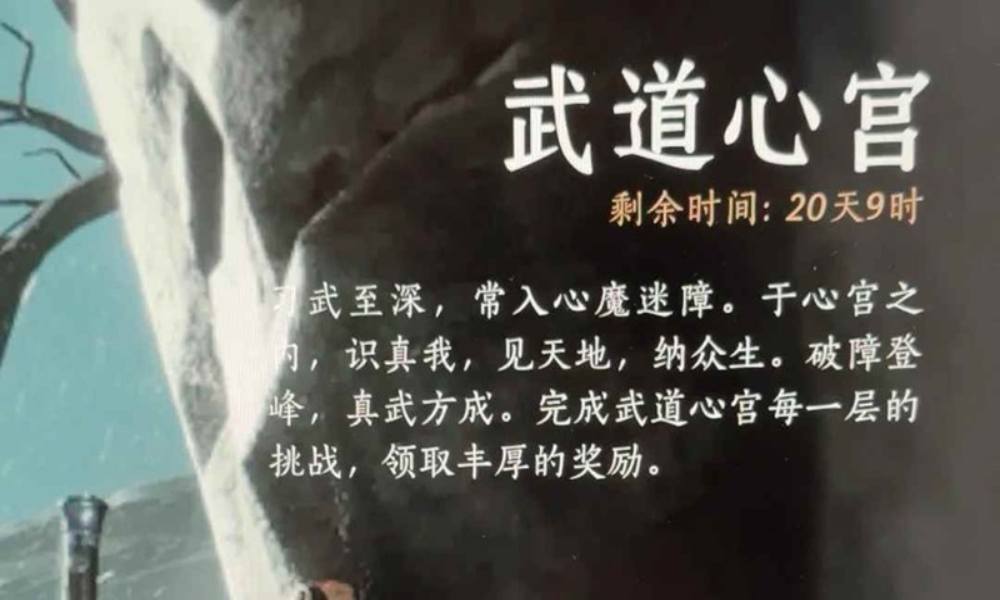 燕云十六声爬塔玩法 武道心宫困厄模式注意事项