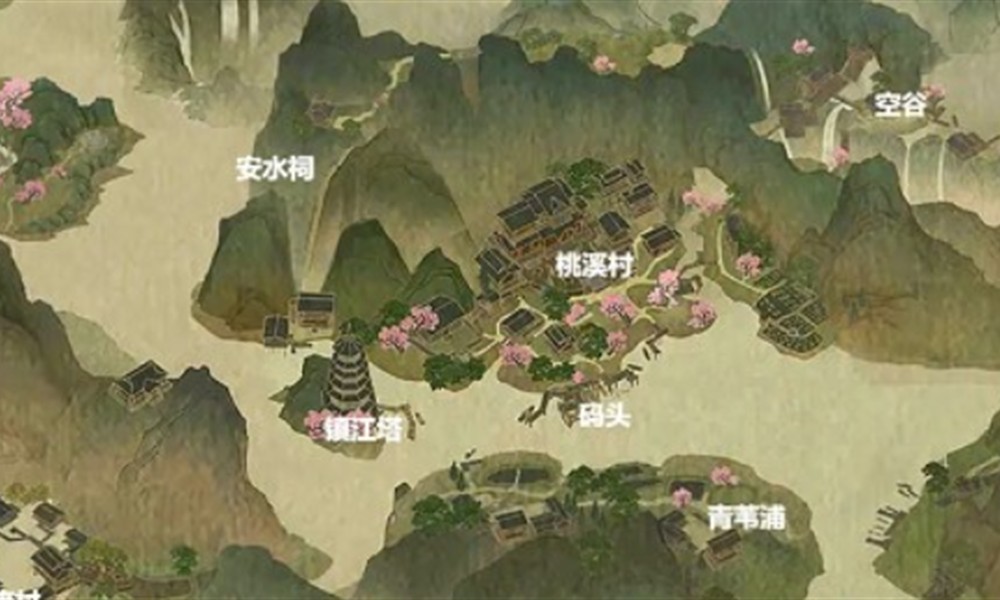 逆水寒手游桃溪村怎么解谜 桃溪村解谜流程详细攻略