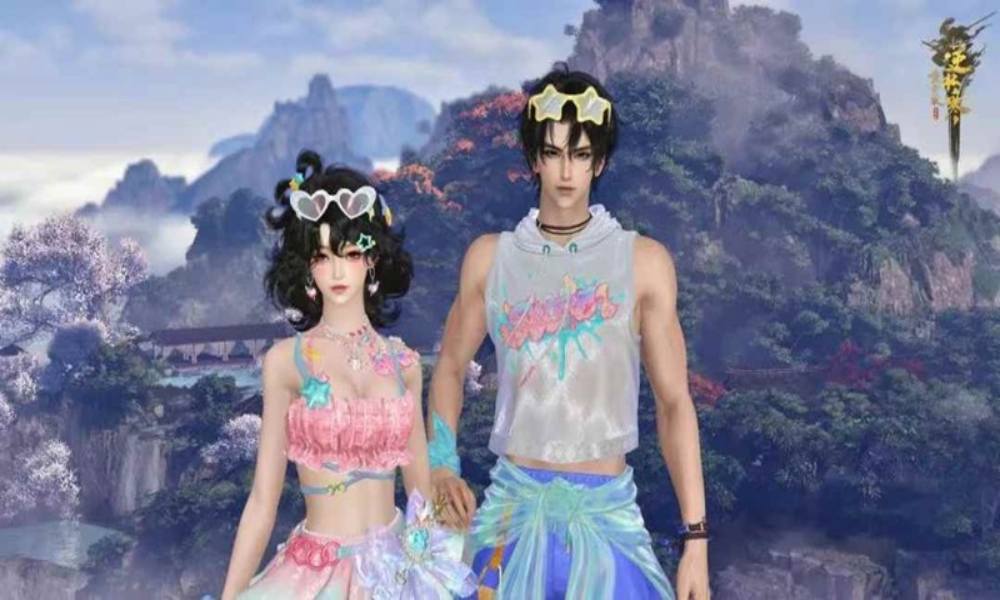 逆水寒多巴胺泳装皮肤将上线 全新泳装甜梦盛浪晴海