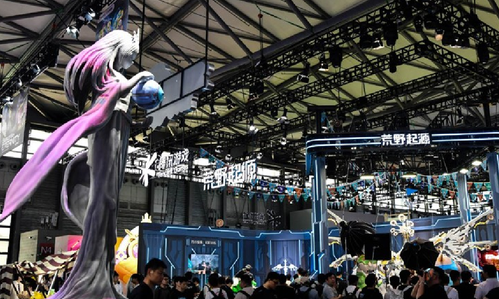 第二十二届ChinaJoy展会在上海新国际博览中心举办