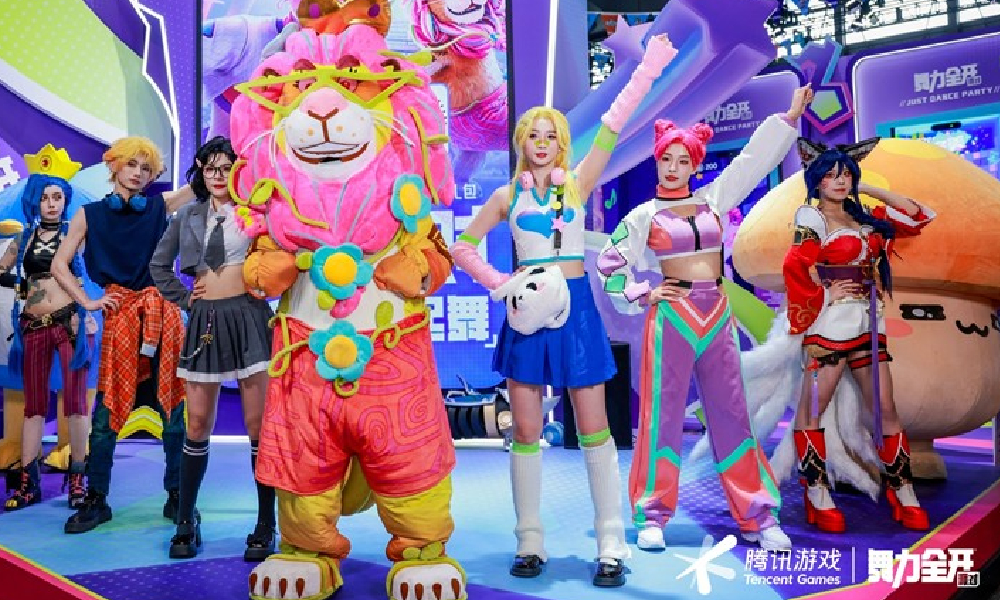 舞力全开：派对游戏 Chinajoy2025秒变派对现场