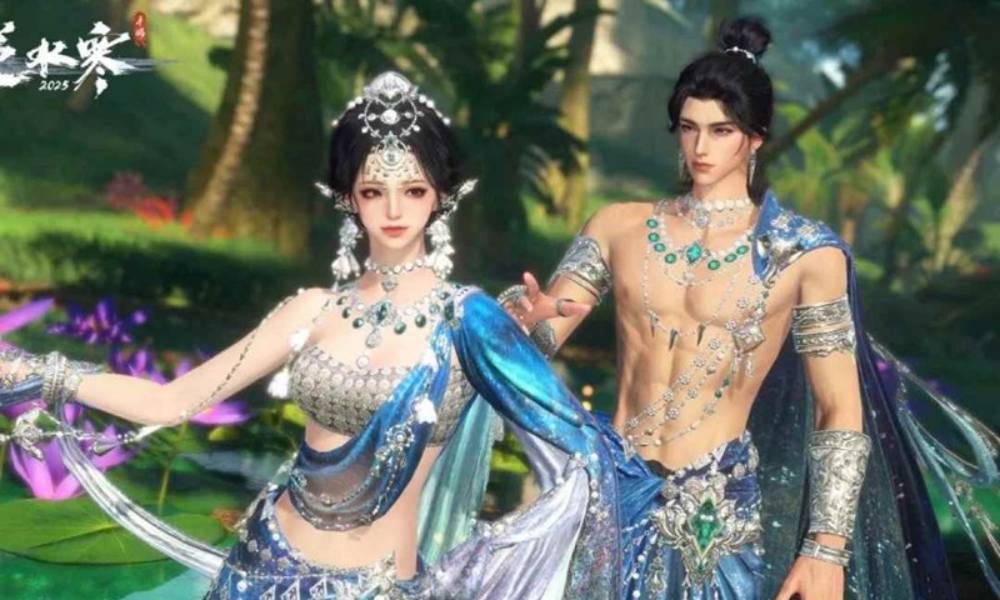 逆水寒直售时装即将上线 蕉雨夜澜128元且可裁剪