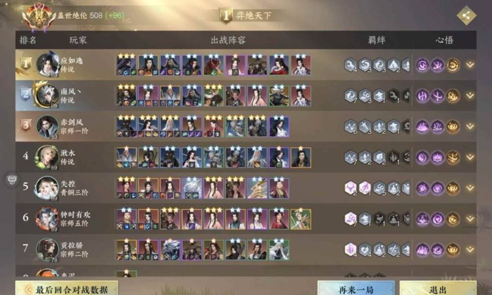 逆水寒手游逆水侠棋 怎样搭配阵容专打重鸣攻略