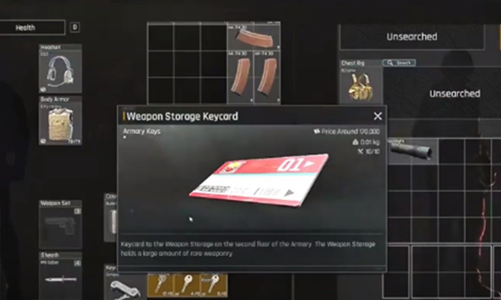 暗区突围红卡钥匙有什么用 红卡钥匙获取金色装备方法