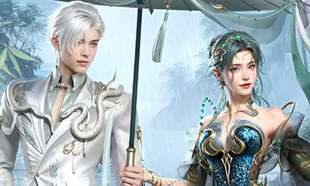 明日之后七夕时装缘起青白 将于8月28日倾心上线