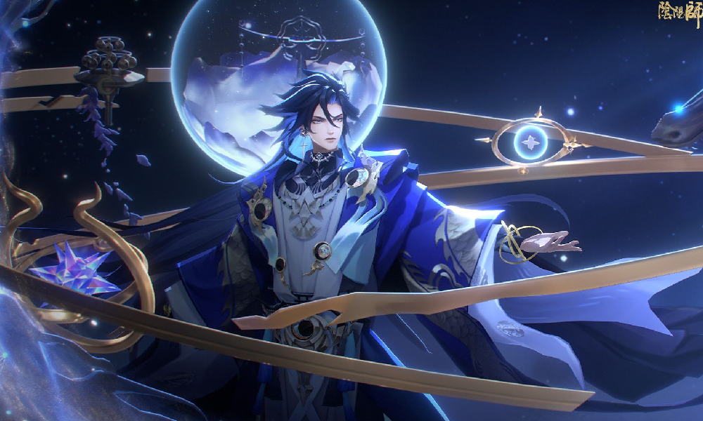 阴阳师神启荒典藏皮肤星轨命契展示动画正式发布