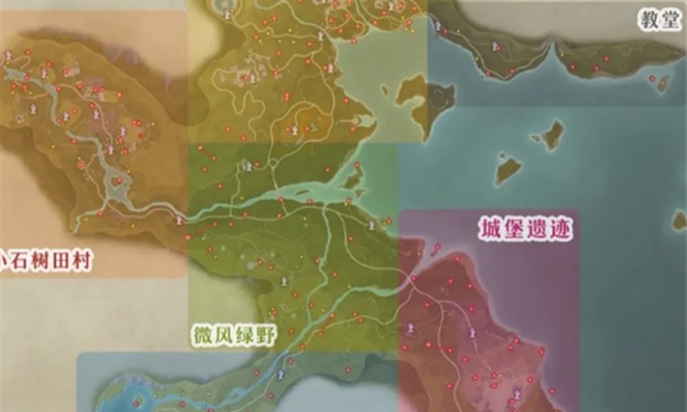 无限暖暖微风绿野奇想星在哪里 奇想星位置一览大全