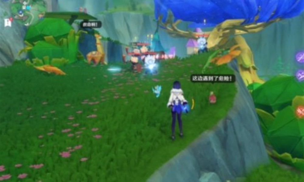 原神赐福森林华丽宝箱在哪 三座高山试炼宝箱位置