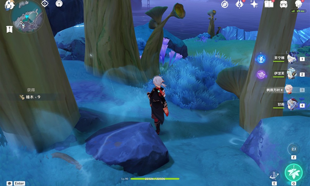 原神6.0夏栎木榛木采集点在哪 高效采集位置推荐