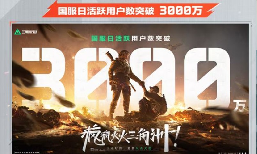 三角洲行动日活跃用户破3000万 官方发放全服福利