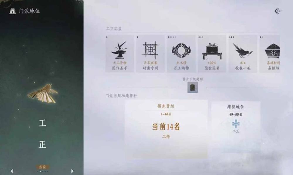 燕云十六声墨山道 墨门如何完成每周研凿值攻略