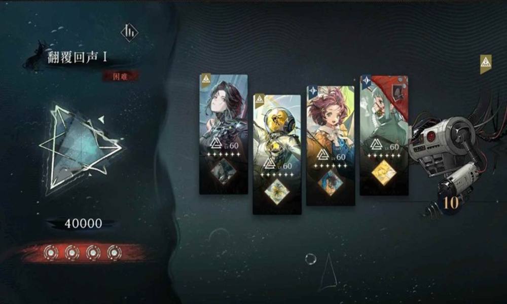 重返未来：1999翻覆之舟 翻覆回声新配队怎么过攻略