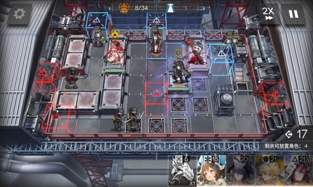 明日方舟第十六章主线 反常光谱沙盘摆完挂机攻略