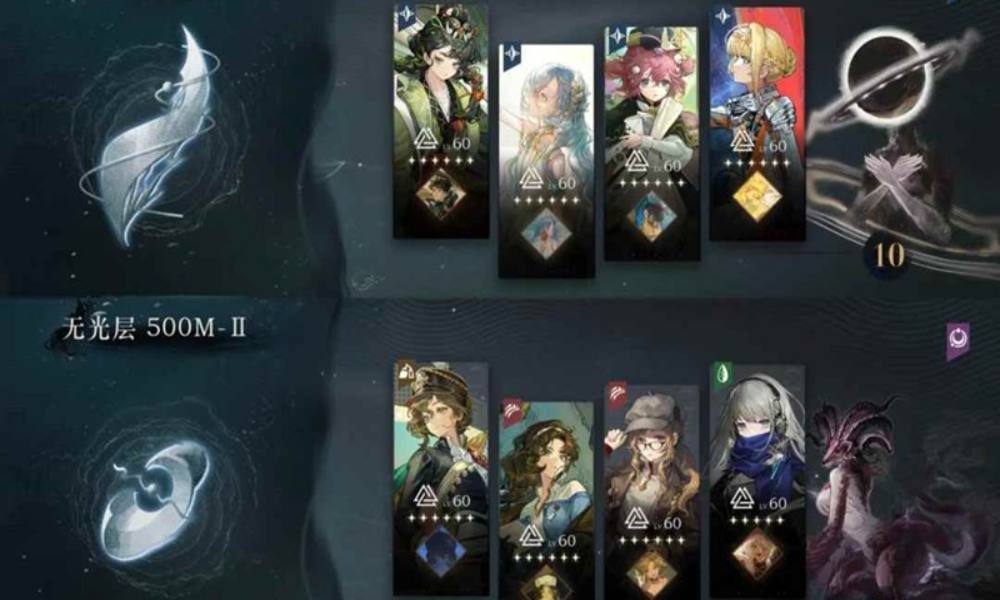 重返未来：1999迷思海500m 常规配队通关攻略