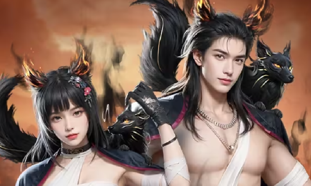 明日之后全新联动时装墨炎狐劫公布 16日将正式上线