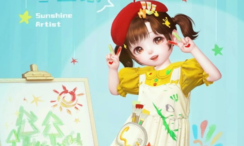 闪耀暖暖小暖全新服饰 晴彩小画家于10月24日上线