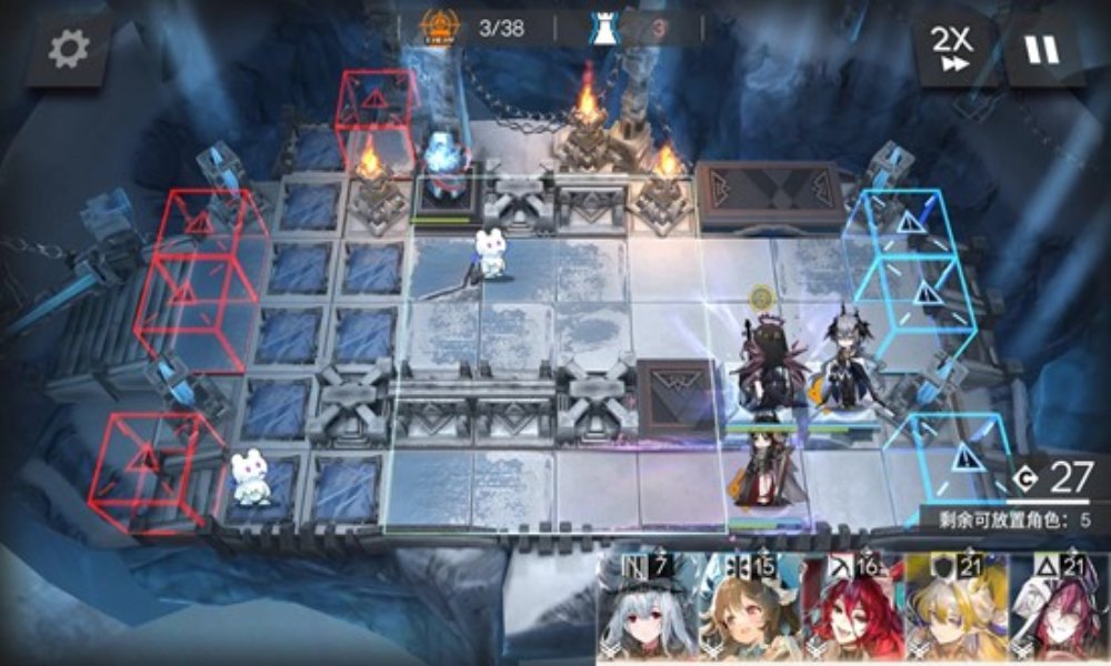 明日方舟雪山降临 OS-1~OS-10摆完挂机简单攻略