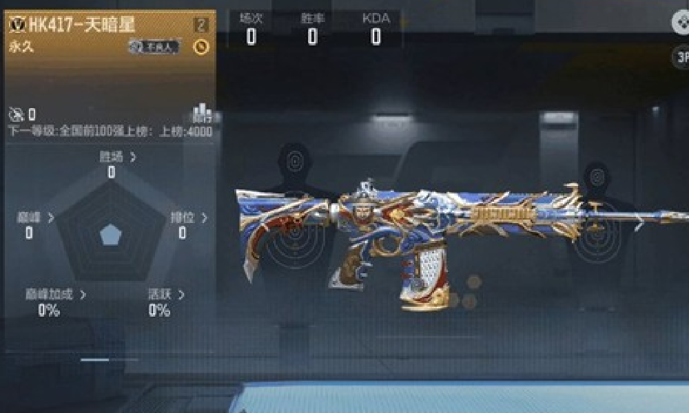 CF手游江湖风枪械战力拉满 HK417-天暗星即将登场