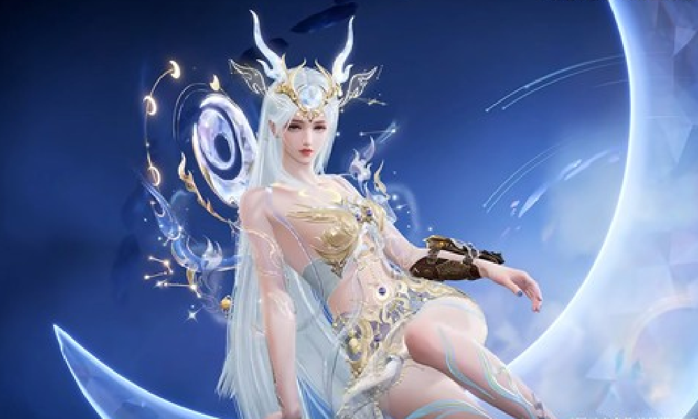 永劫无间手游季莹莹外观观山海&middot;常羲展示视频发布